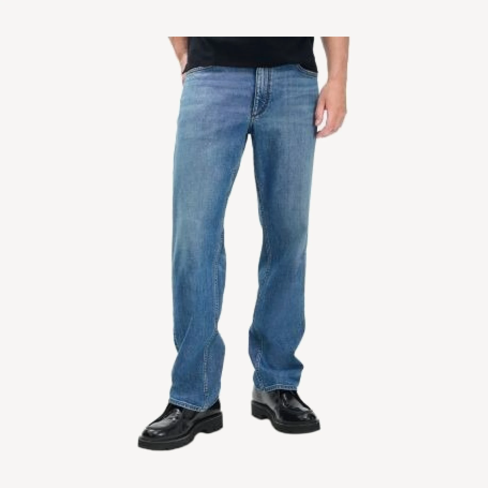 rag & bone Straight Fit Authentic Stretch Jeans in Gorden