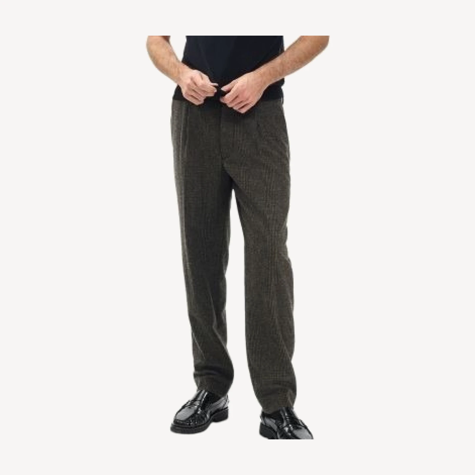 rag & bone Evan Pleated Trousers