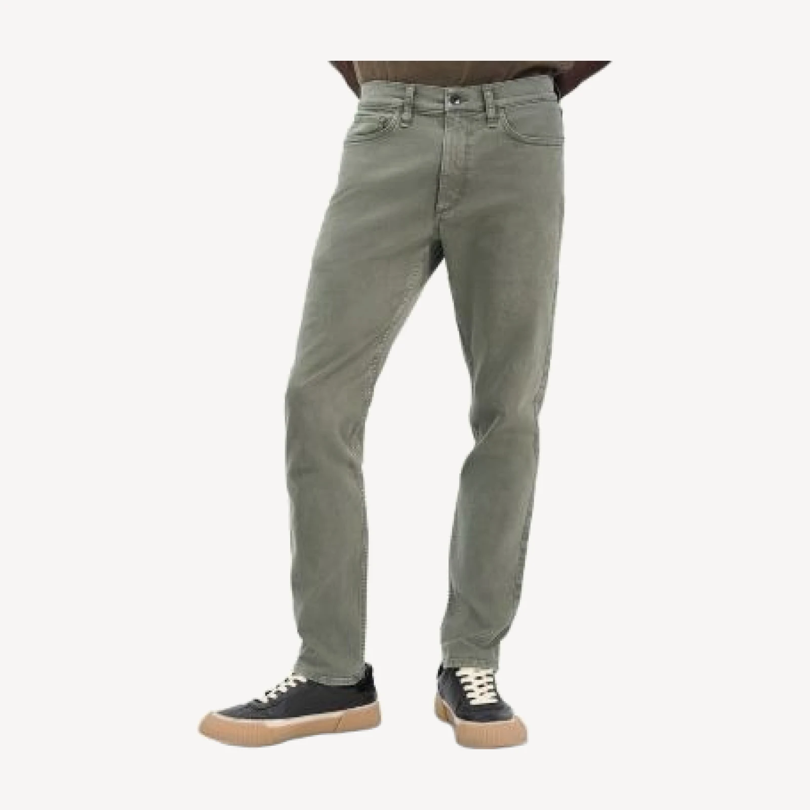 rag & bone Slim Fit 2 Aero Stretch Jeans in Linchen Green