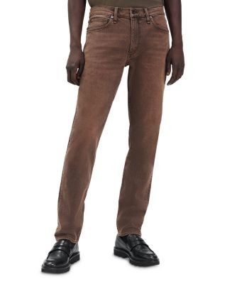 rag & bone Slim Fit 2 Authentic Stretch Jeans in Brownstone