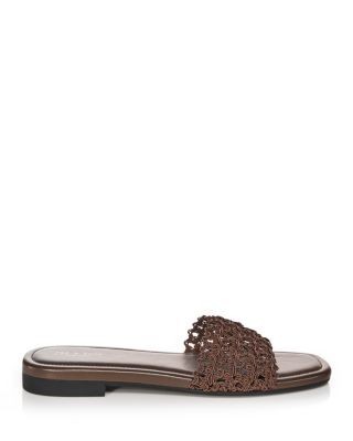 rag & bone Women's Ellie Woven Slides