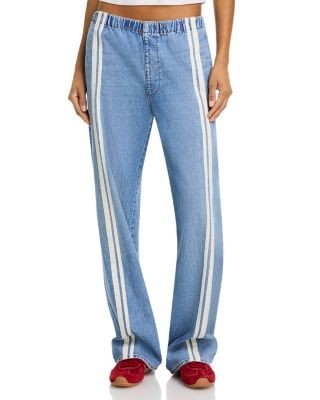 rag & bone Featherweight Logan Pull On Track Jeans in Eversport
