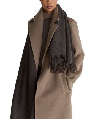 Reiss Picton Wool & Cashmere Scarf
