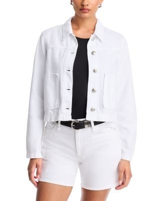 rag & bone Adrianna Denim Jacket in White