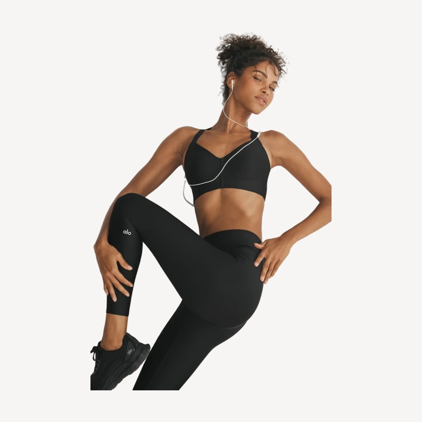 7/8 High-Waist Airlift Legging - Black
