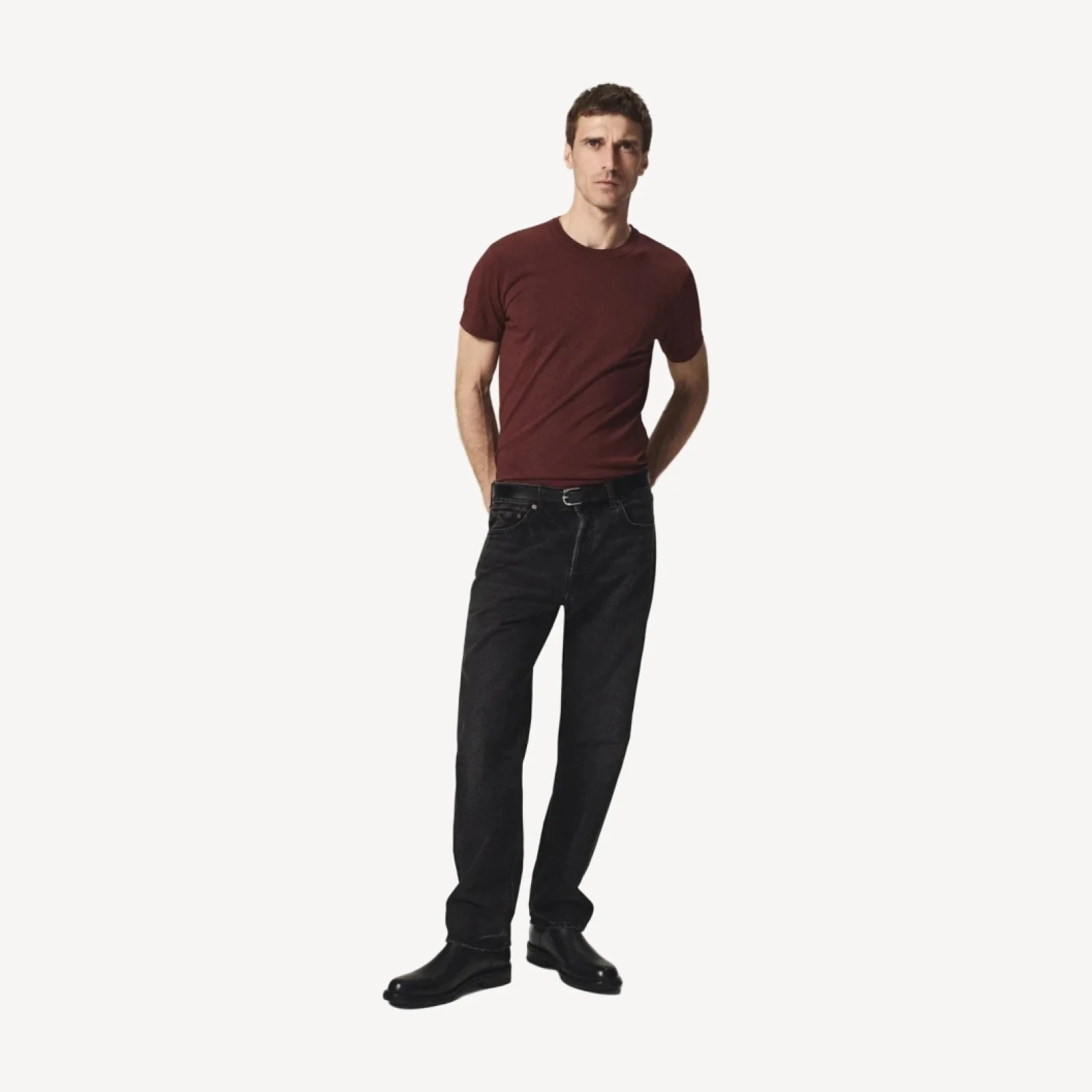 Beau Straight Premium Vintage in Washed Onyx