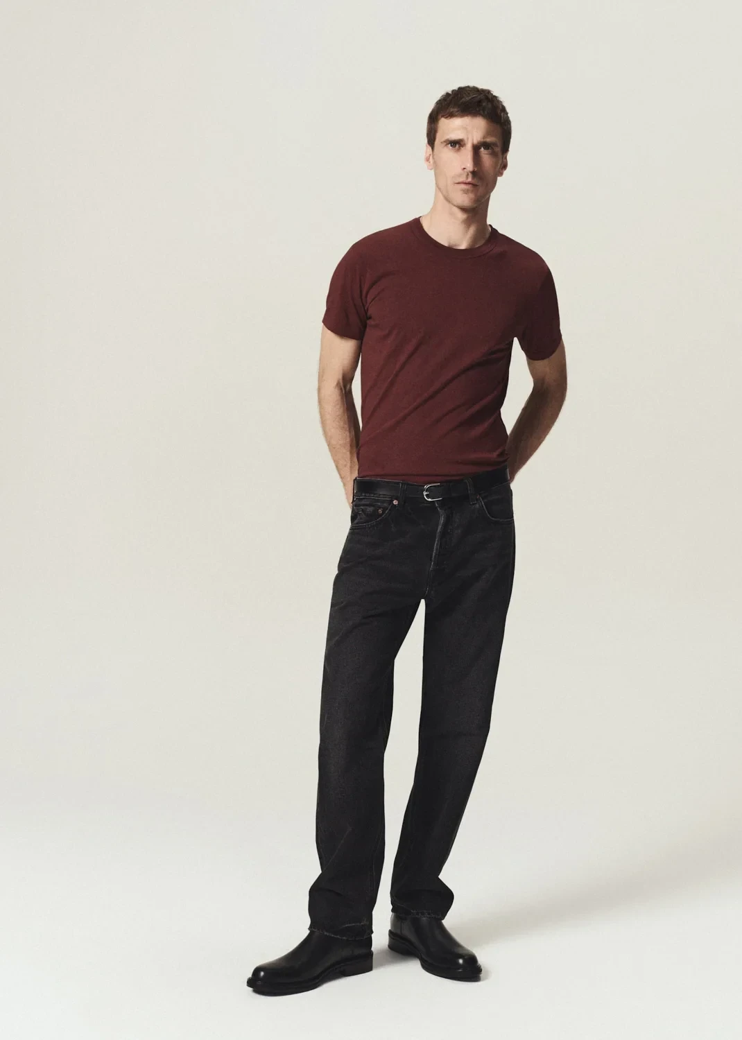 Beau Straight Premium Vintage in Washed Onyx