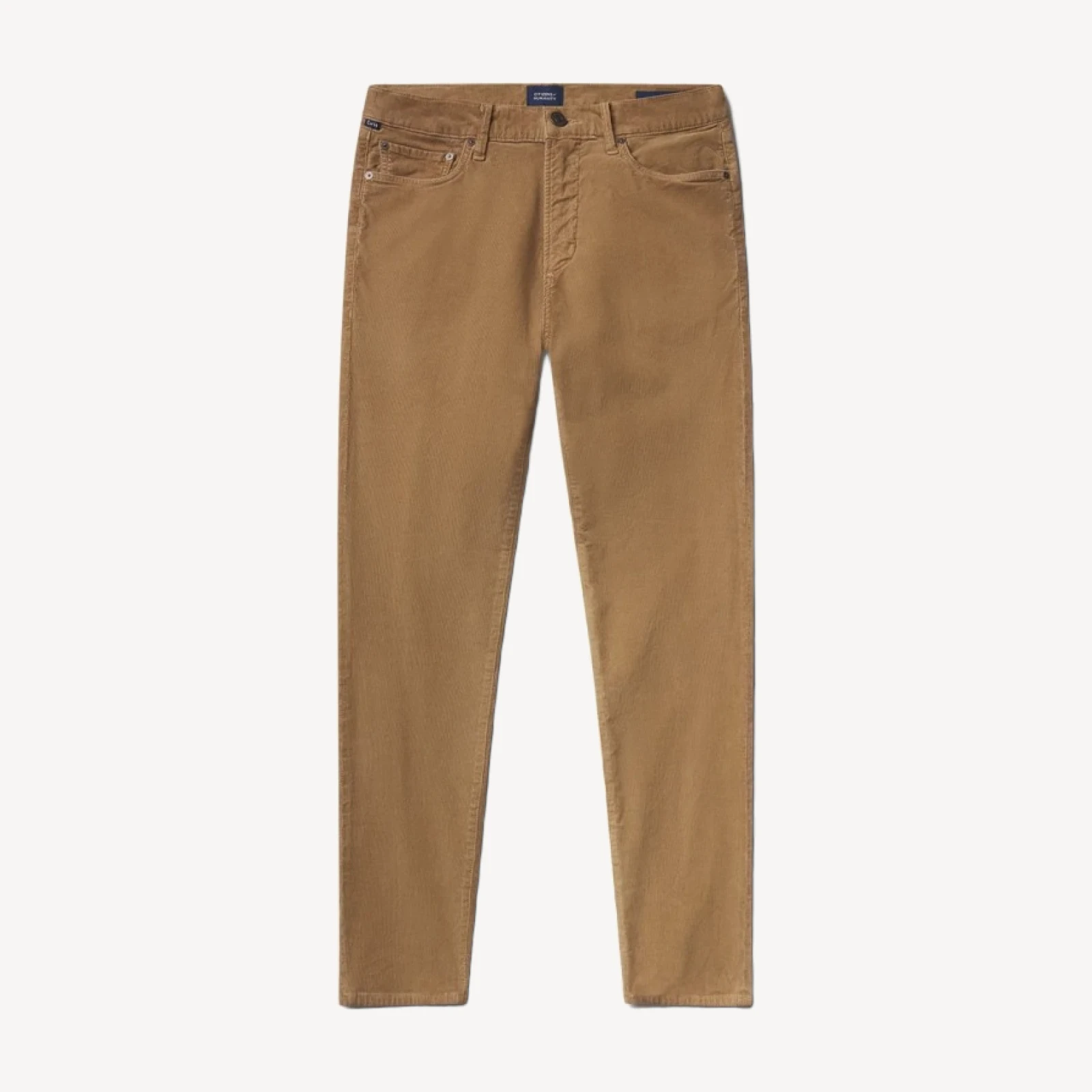 Elijah Straight Corduroy in Camel