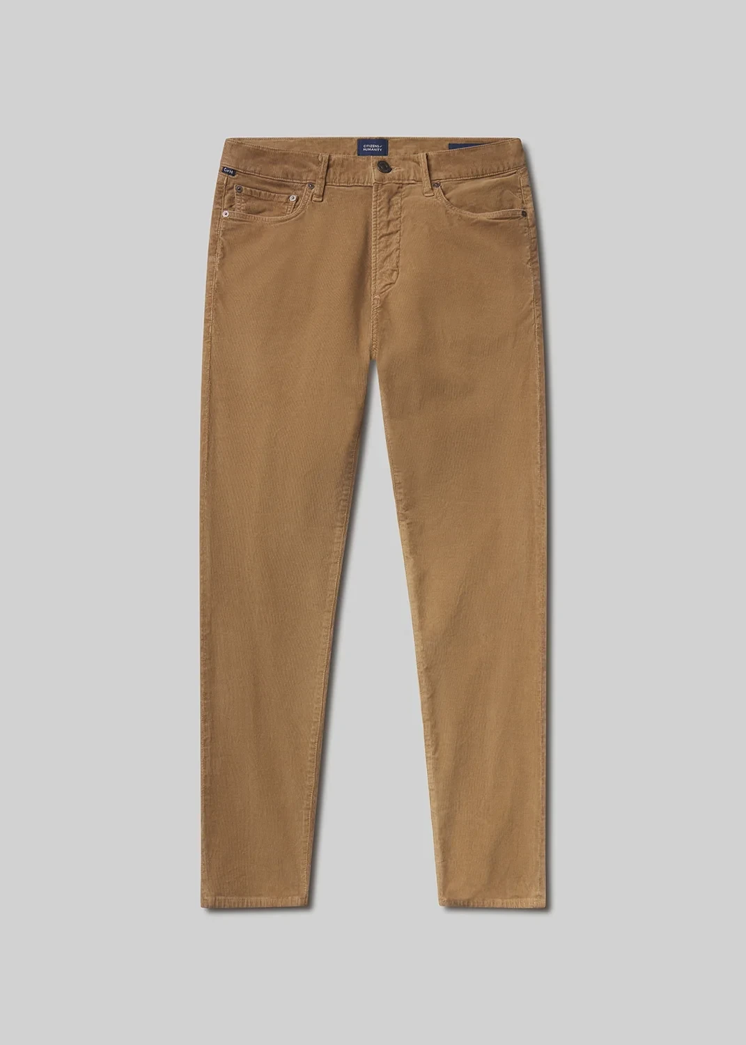 Elijah Straight Corduroy in Camel