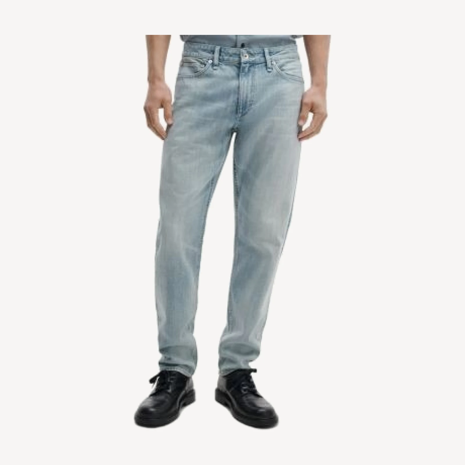 rag & bone Authentic Stretch Straight Fit 32 Jeans in Colter