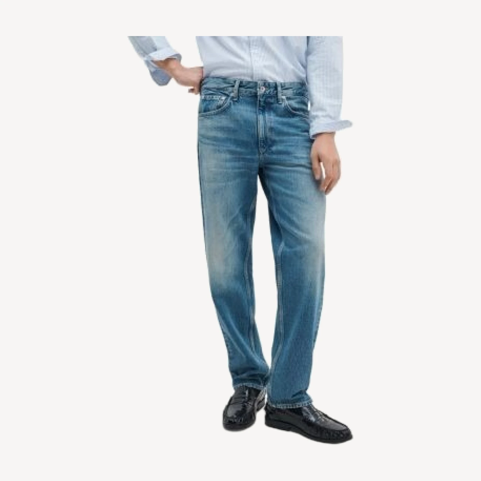 rag & bone Athletic Authentic Rigid Jeans in Knox