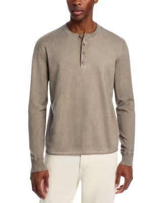 rag & bone Washed Henley Shirt