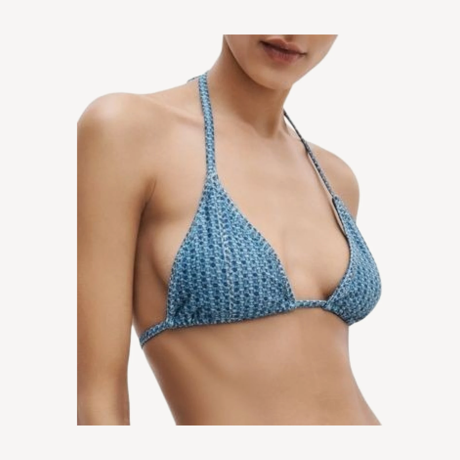 rag & bone rb Miramar Triangle String Bikini Top