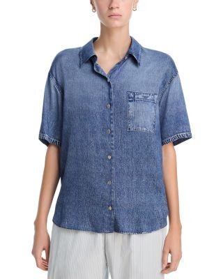 rag & bone rb Miramar Short Sleeve Connie Shirt