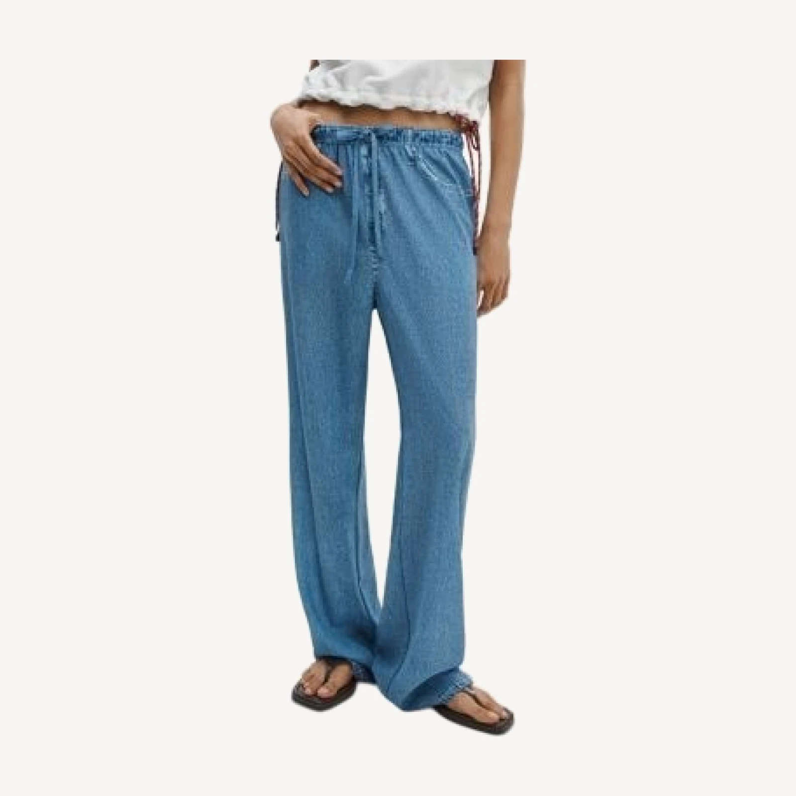 rag & bone rb Miramar Crinkled Swim Cover-Up Pants