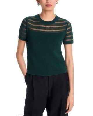 rag & bone Britt Crewneck Short Sleeve Sweater