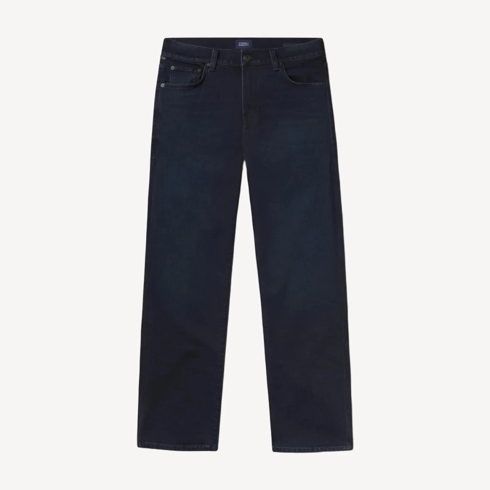 Elijah Straight Cotton Silk Denim in Indio