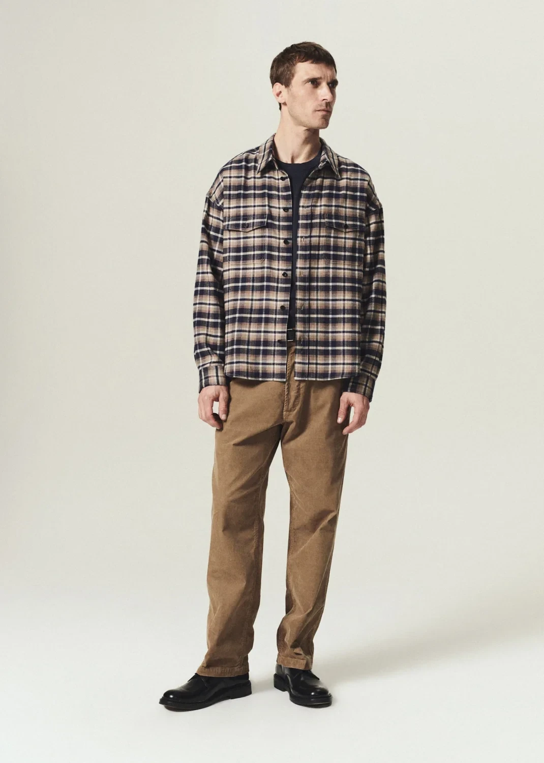 Belgian Corduroy Chino in Camel
