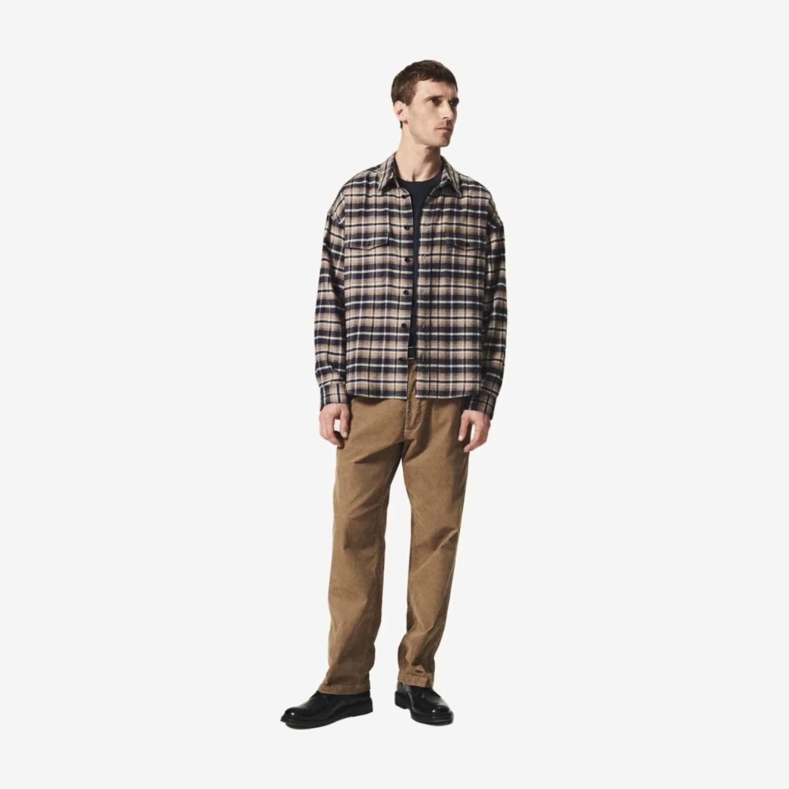 Belgian Corduroy Chino in Camel
