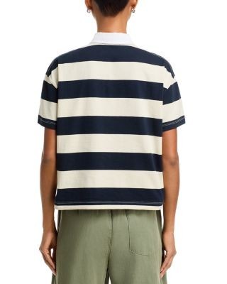 rag & bone Kelly Stripe Polo Shirt