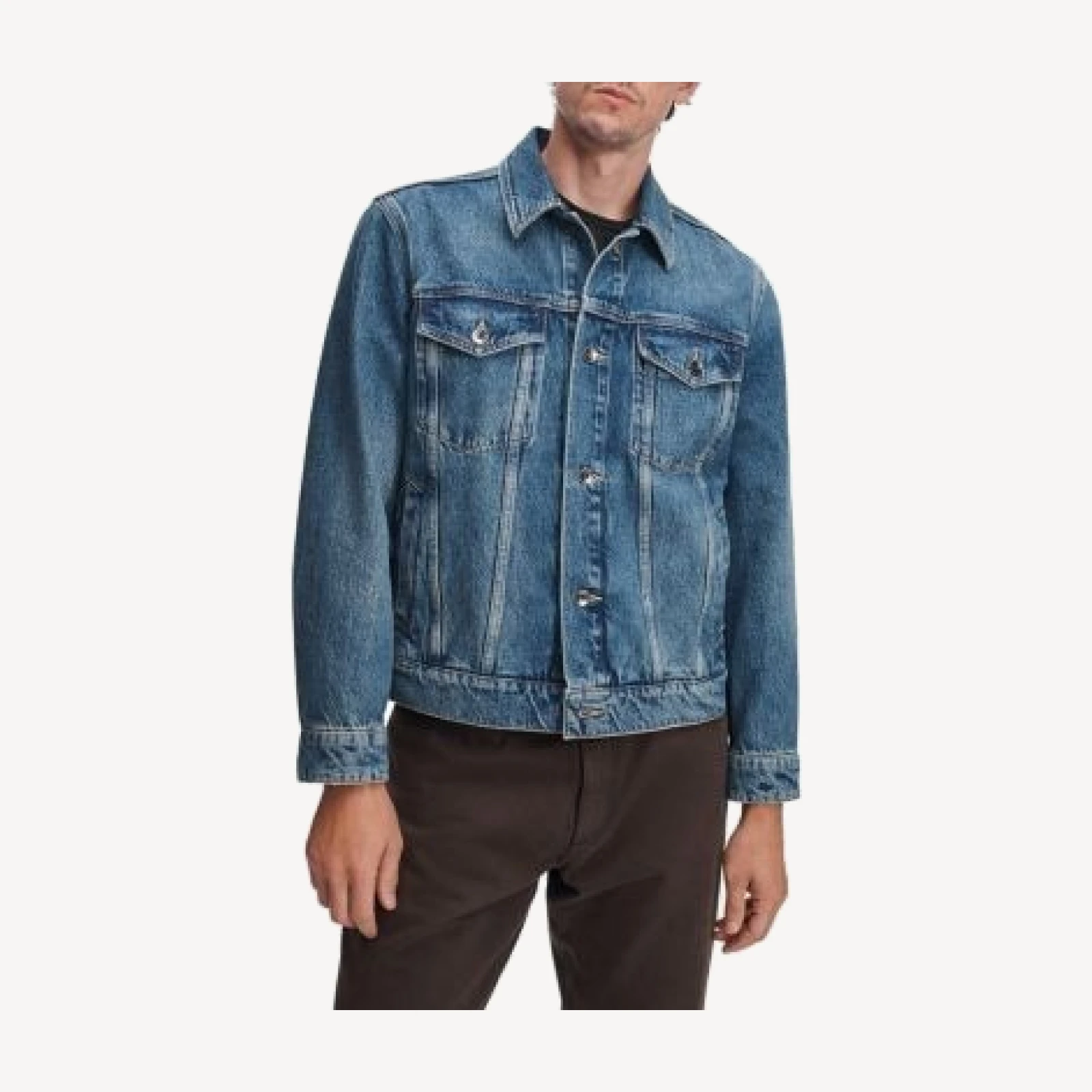 rag & bone RB3 Denim Trucker Jacket