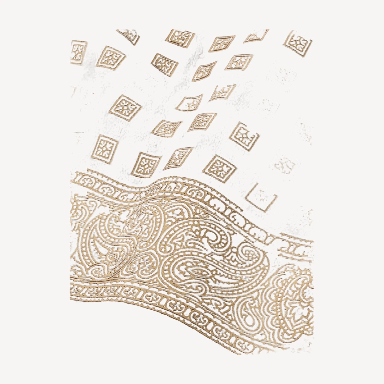 Brown / Taupe Silverado Silk Bandana