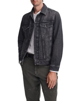rag & bone Cotton Denim Pocket Trucker Jacket