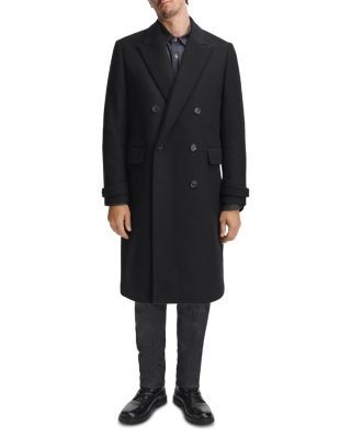 rag & bone Lombard Wool Blend Double Breasted Coat