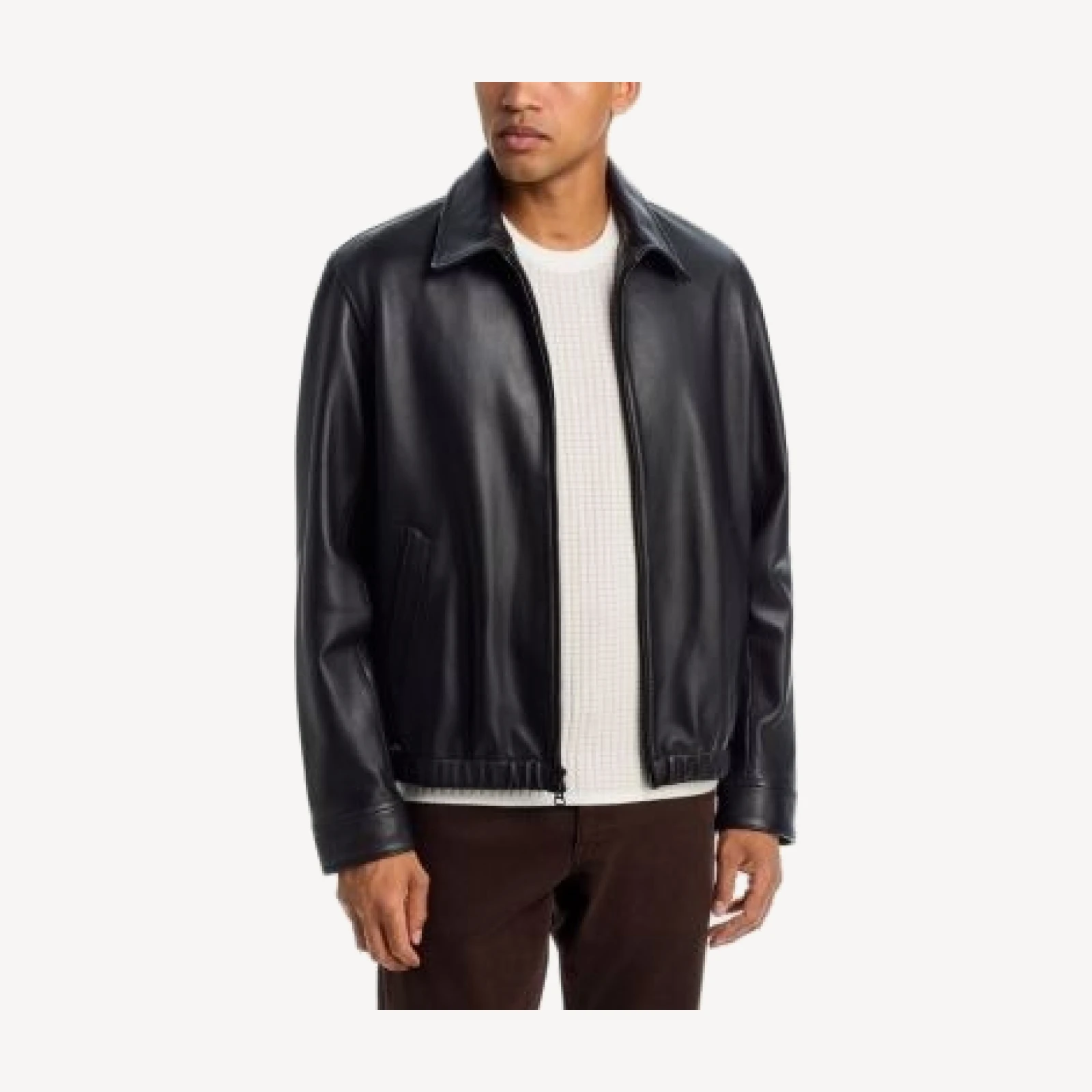 rag & bone Harrington Leather Jacket