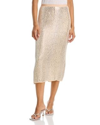 rag & bone Lili Beaded Midi Skirt
