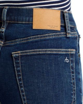 rag & bone Flexi Sofie High Rise Wide Leg Jeans in Wellbrook