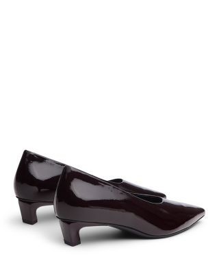 rag & bone Women's Paloma Patent Leather Kitten Heel Pumps