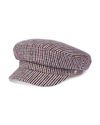 rag & bone Eleanor Houndstooth Wool Cap