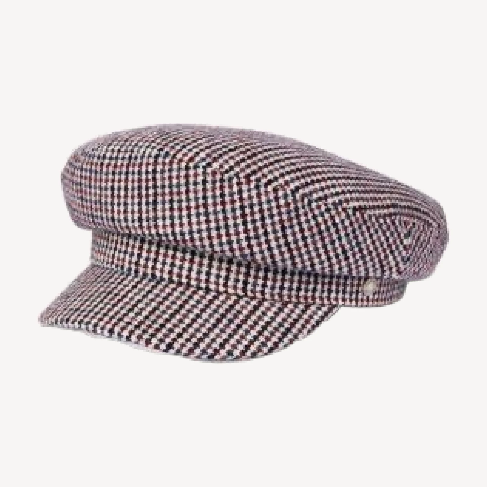 rag & bone Eleanor Houndstooth Wool Cap