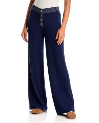 rag & bone Lucy Wool Stretch Wide Leg Pants