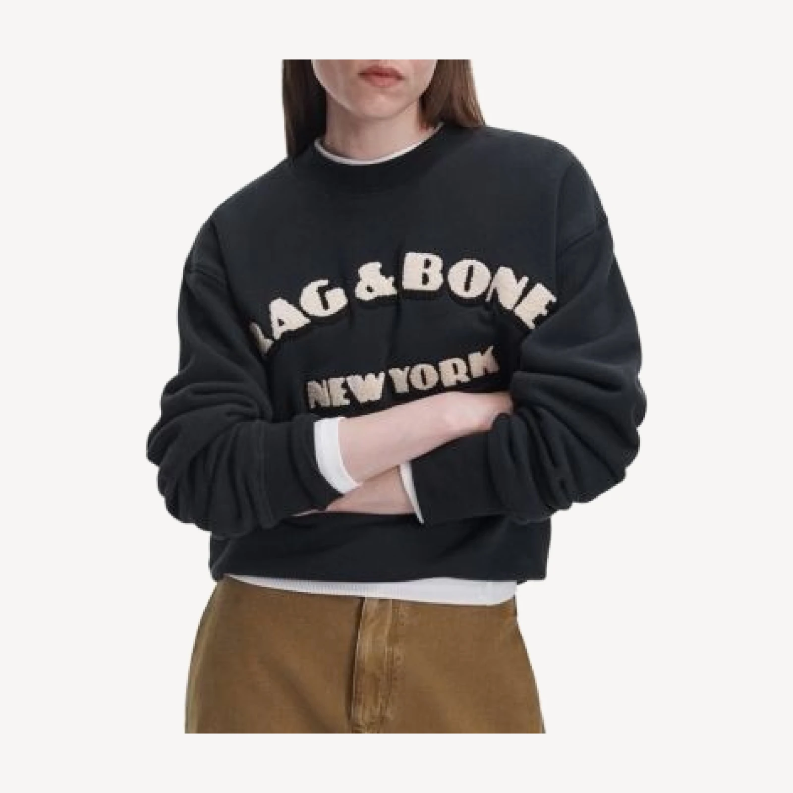 rag & bone Rbny Oversized Sweatshirt