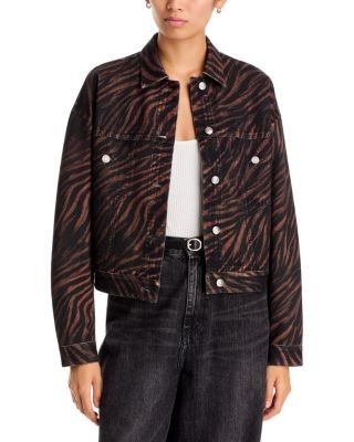 rag & bone Miramar Printed Trucker Jacket
