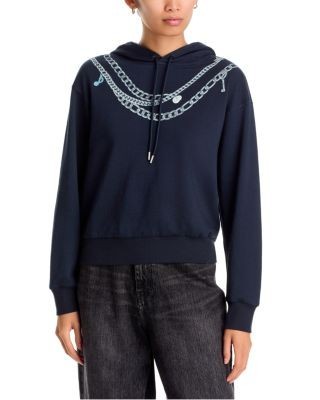 rag & bone Miramar Terry Cotton Charms Hoodie