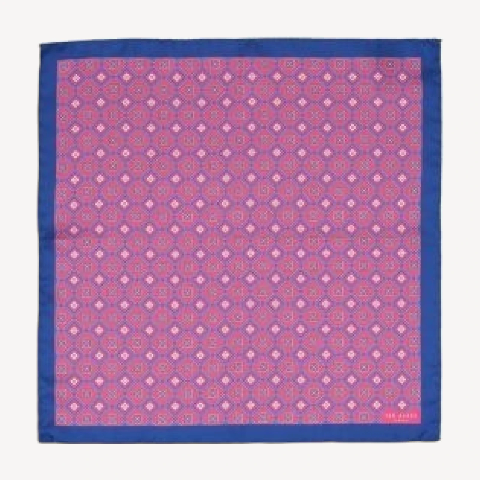 Ted Baker Winkly Square Neat Silk Pocket Square