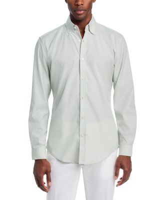 The Men's Store at Bloomingdale's Microcheck Button Down Shirt - Exclusive