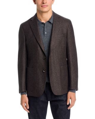 The Men's Store at Bloomingdale's Boucle Wool Blend Extra Soft Jacket