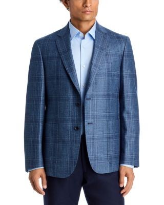 The Men's Store at Bloomingdale's Loro Piana Plaid Wool, Silk & Cashmere Check Sport Coat - Exclusive