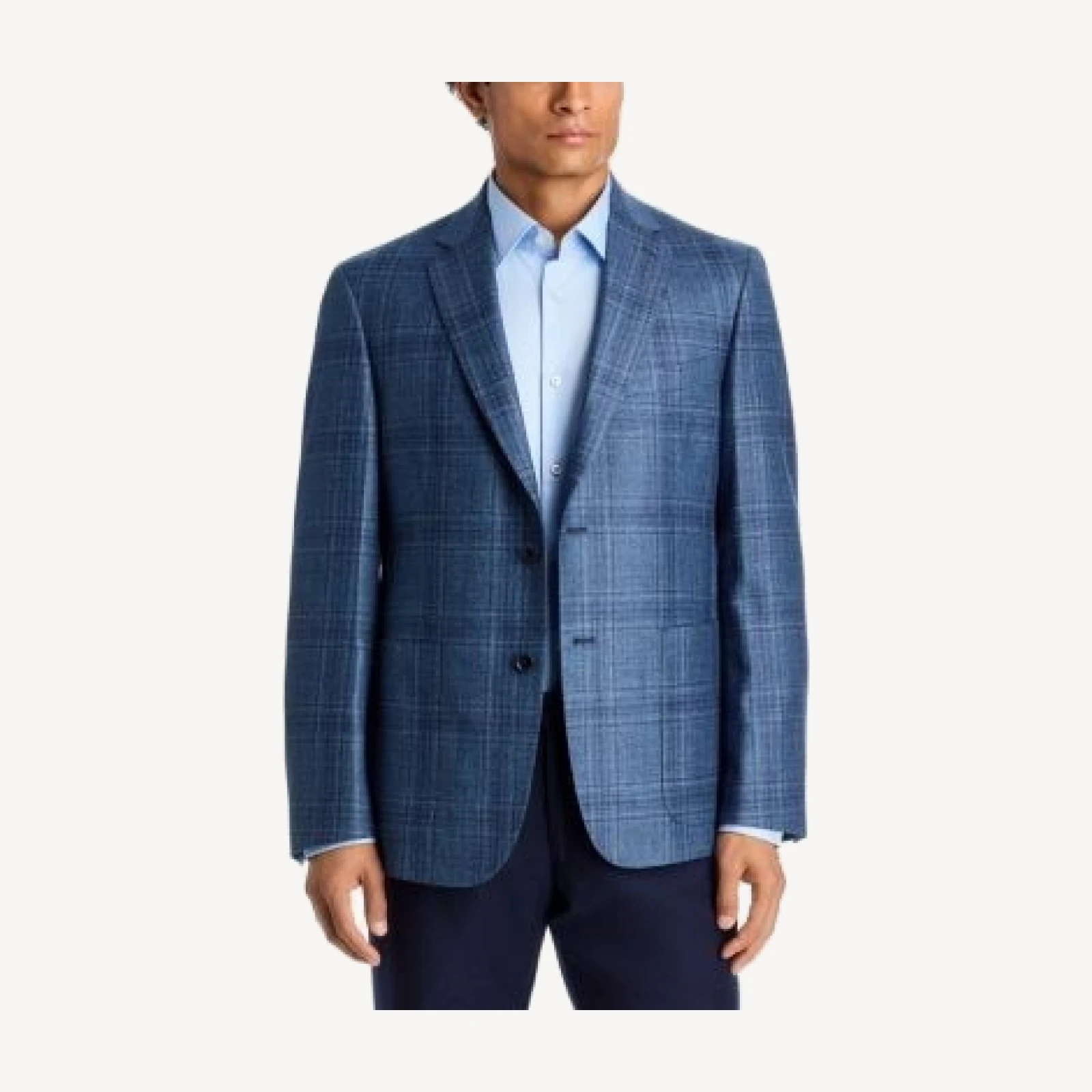 The Men's Store at Bloomingdale's Loro Piana Plaid Wool, Silk & Cashmere Check Sport Coat - Exclusive