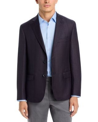 The Men's Store at Bloomingdale's Classic Plaid Wool Jacket