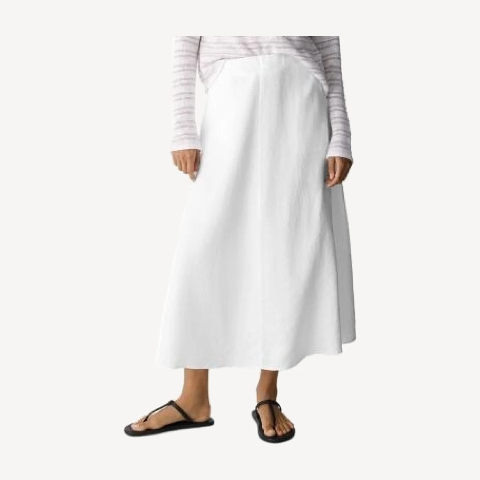 Eileen Fisher Linen Full Skirt