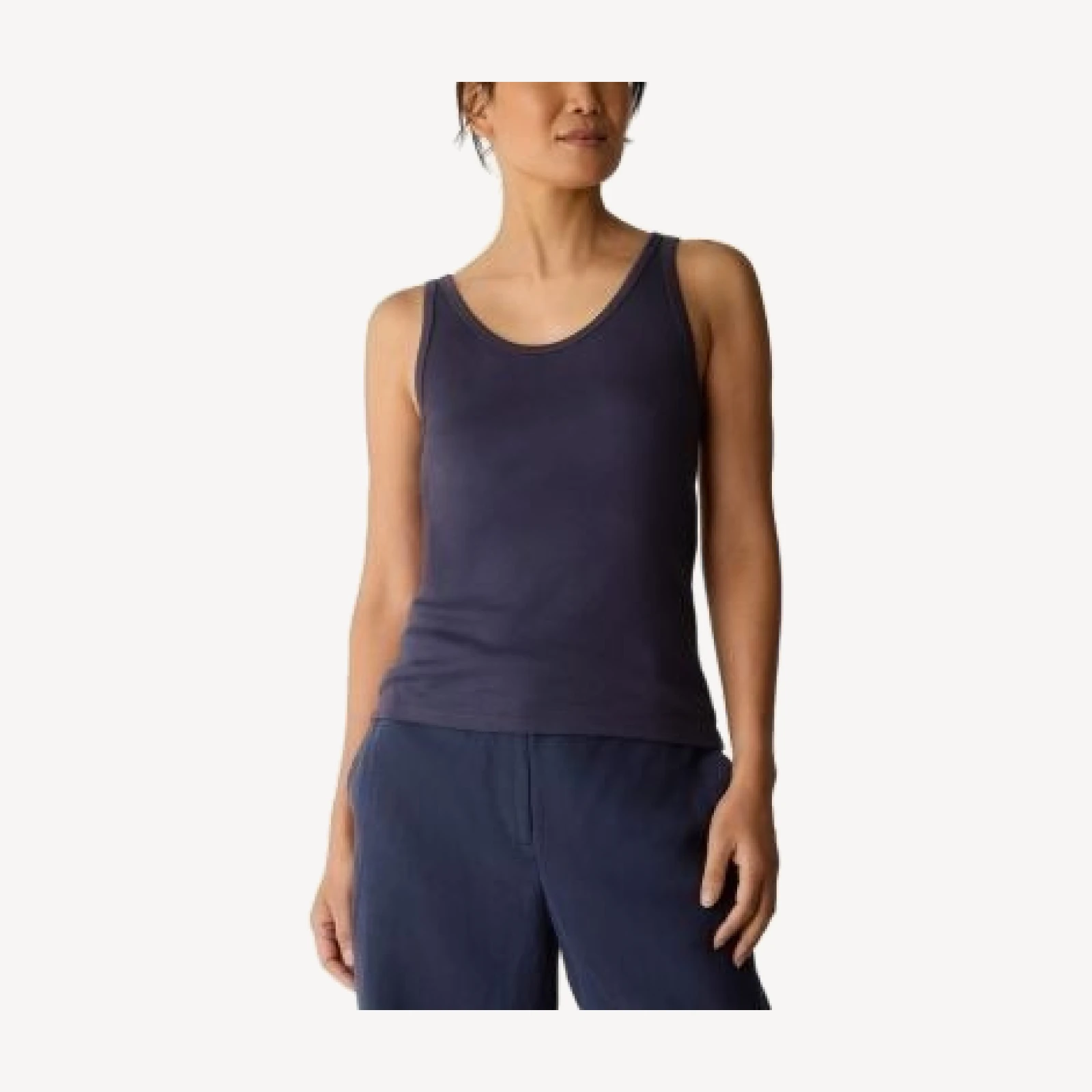 Eileen Fisher Scoop Neck Slim Tank Top