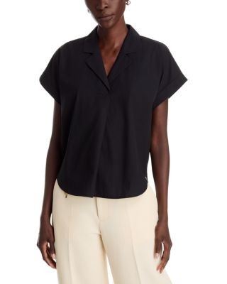 Eileen Fisher Notched Collar Top