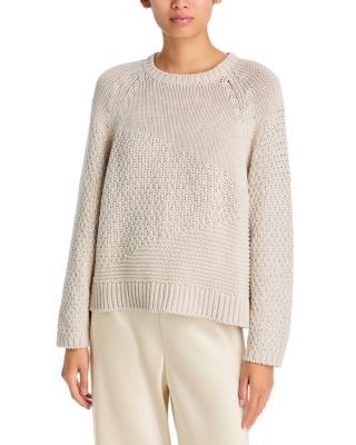 Eileen Fisher Peruvian Cotton Crewneck Sweater