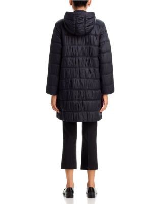 Eileen Fisher Hooded Puffer Coat