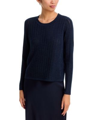 Eileen Fisher Super Fine Merino Wool Crewneck Sweater